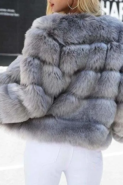 Arctic Faux Fur Coat