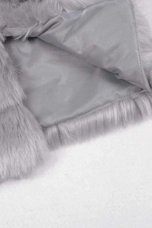 Arctic Faux Fur Coat