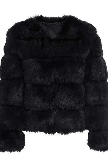 Arctic Faux Fur Coat