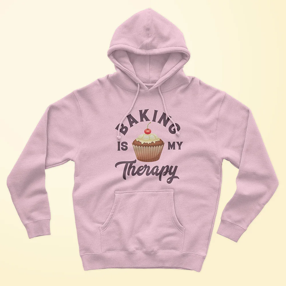 Baking Is My Therapy Unisex Hoodie