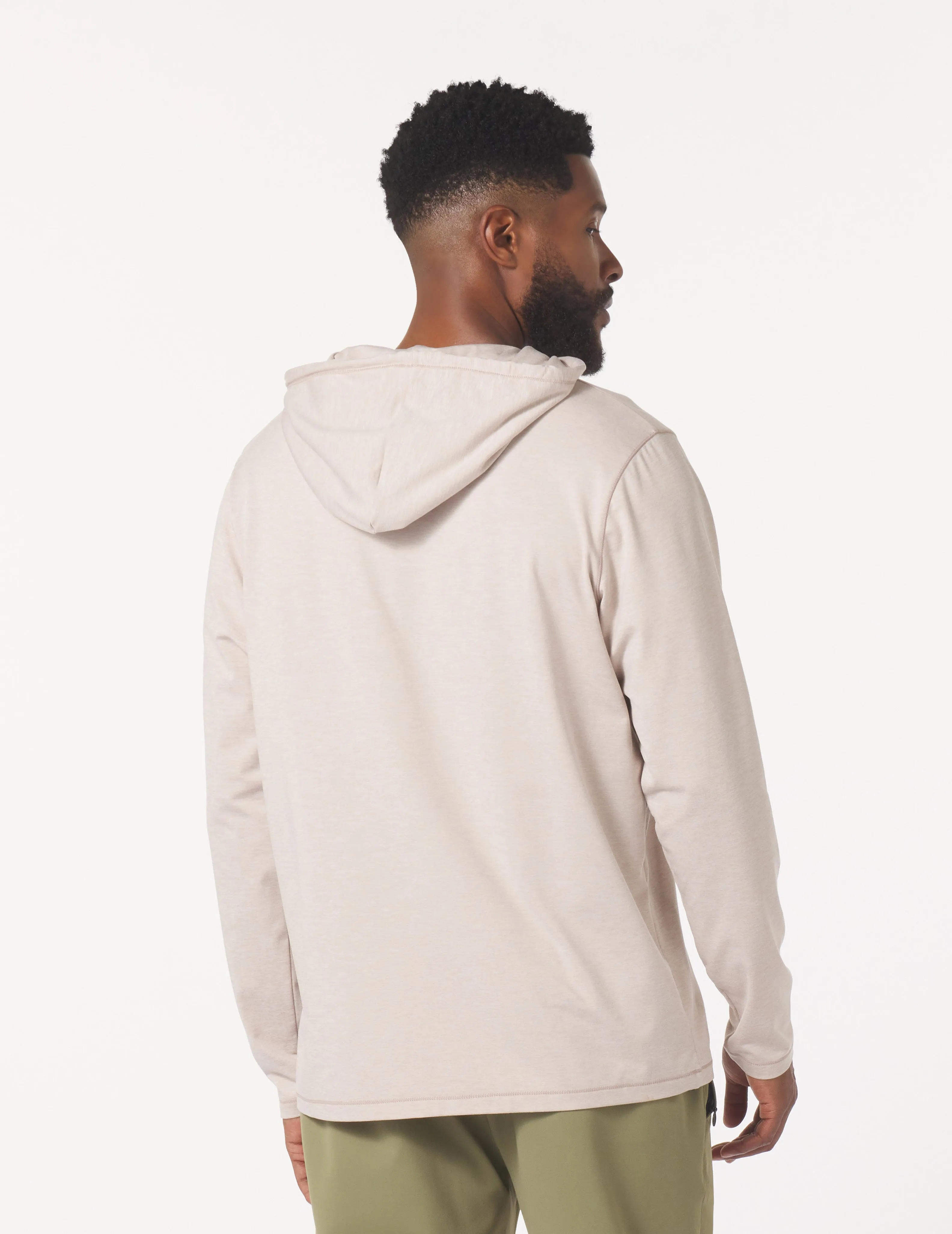 Bedford Hoodie: Oatmilk Marble