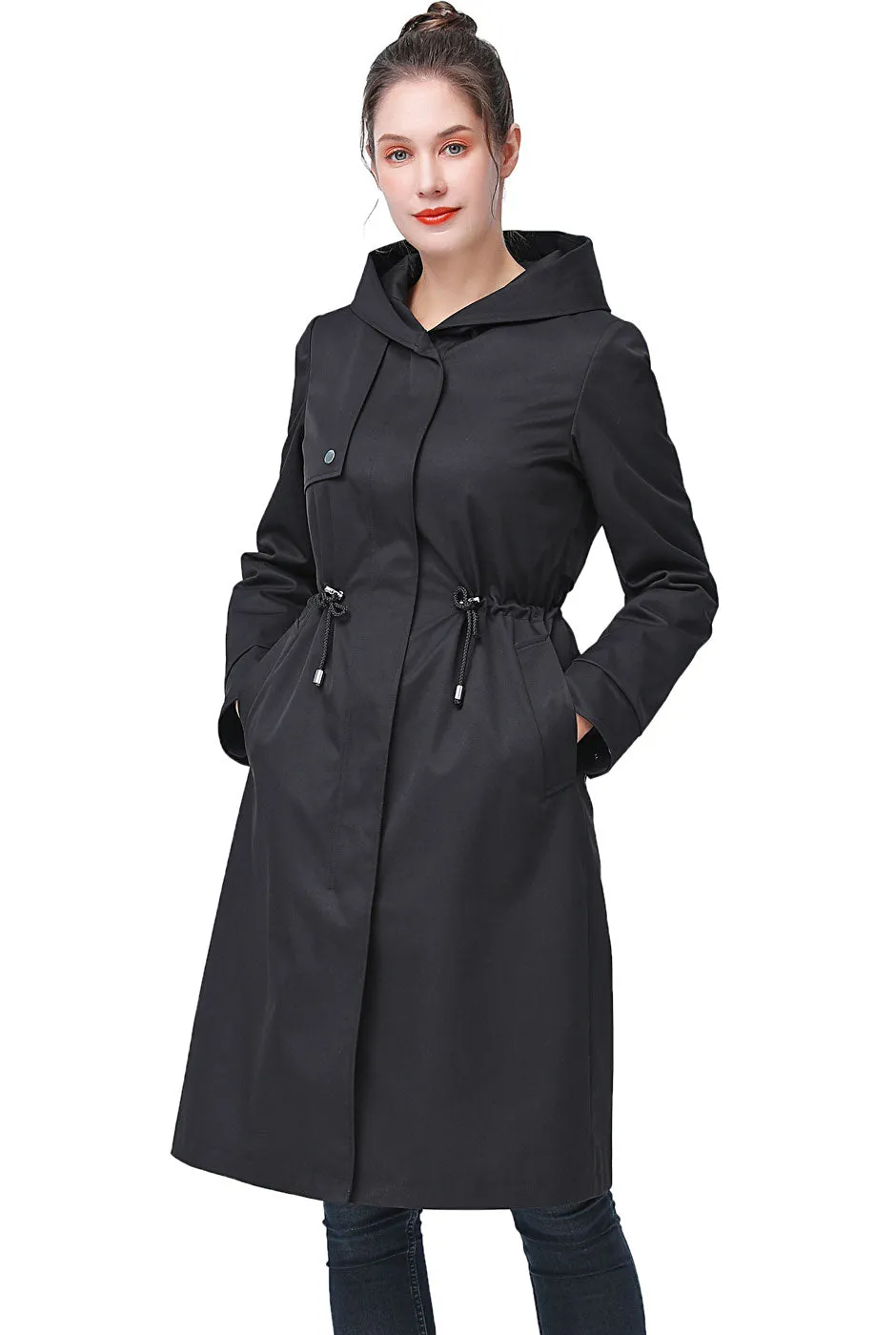 BGSD Women Riley Waterproof Hooded Zip-Out Lined Coat