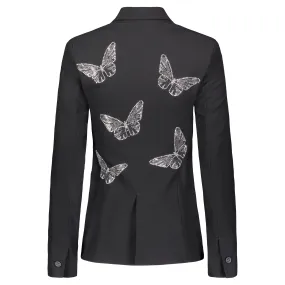 Butterflies Blazer - Black