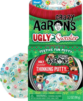 Crazy Aaron's Ugly Sweater Thinking Putty