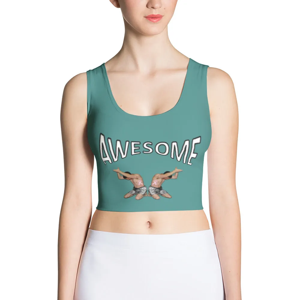 Crop Top Awesome Teal