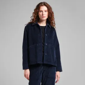 DEDICATED Stiby jacket corduroy navy women