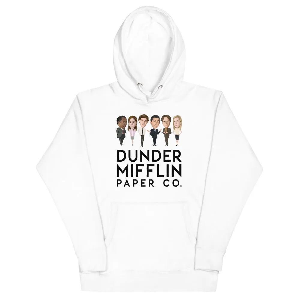 Dunder Mifflin Icons Unisex Hoodie