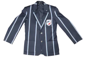 Gents Striped Emb Blazer - Star College