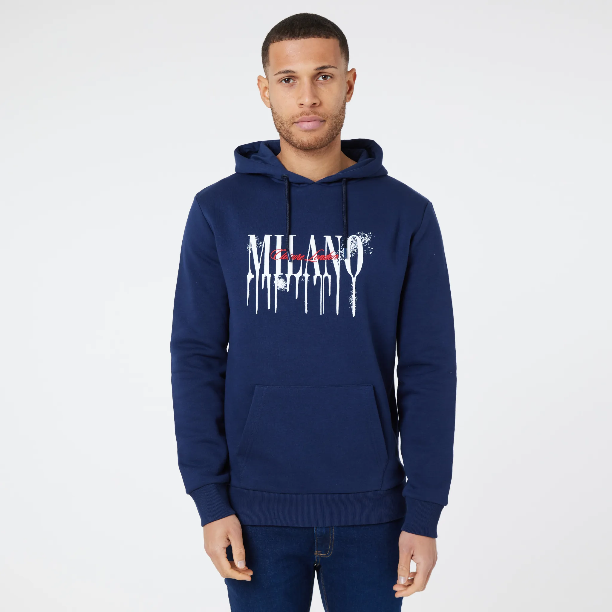 Milano Drip Hoody | Navy
