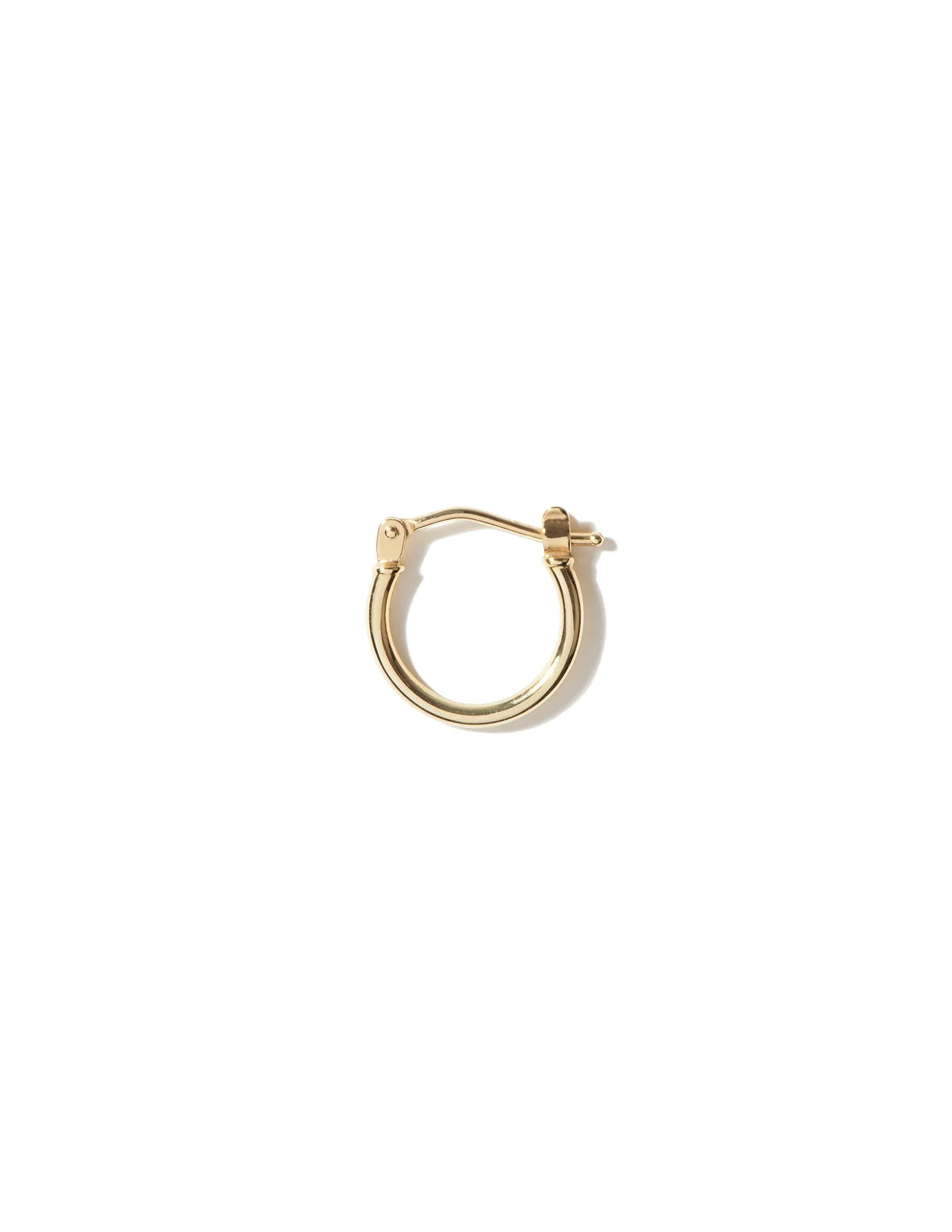 Sage Hoop earring <br>Gold Vermeil