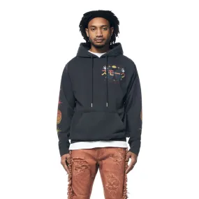 Tour Graphic French Terry Pullover Hoodie - Black